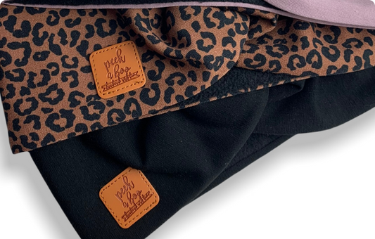 Fleece Twisted headband - choose your fabric
