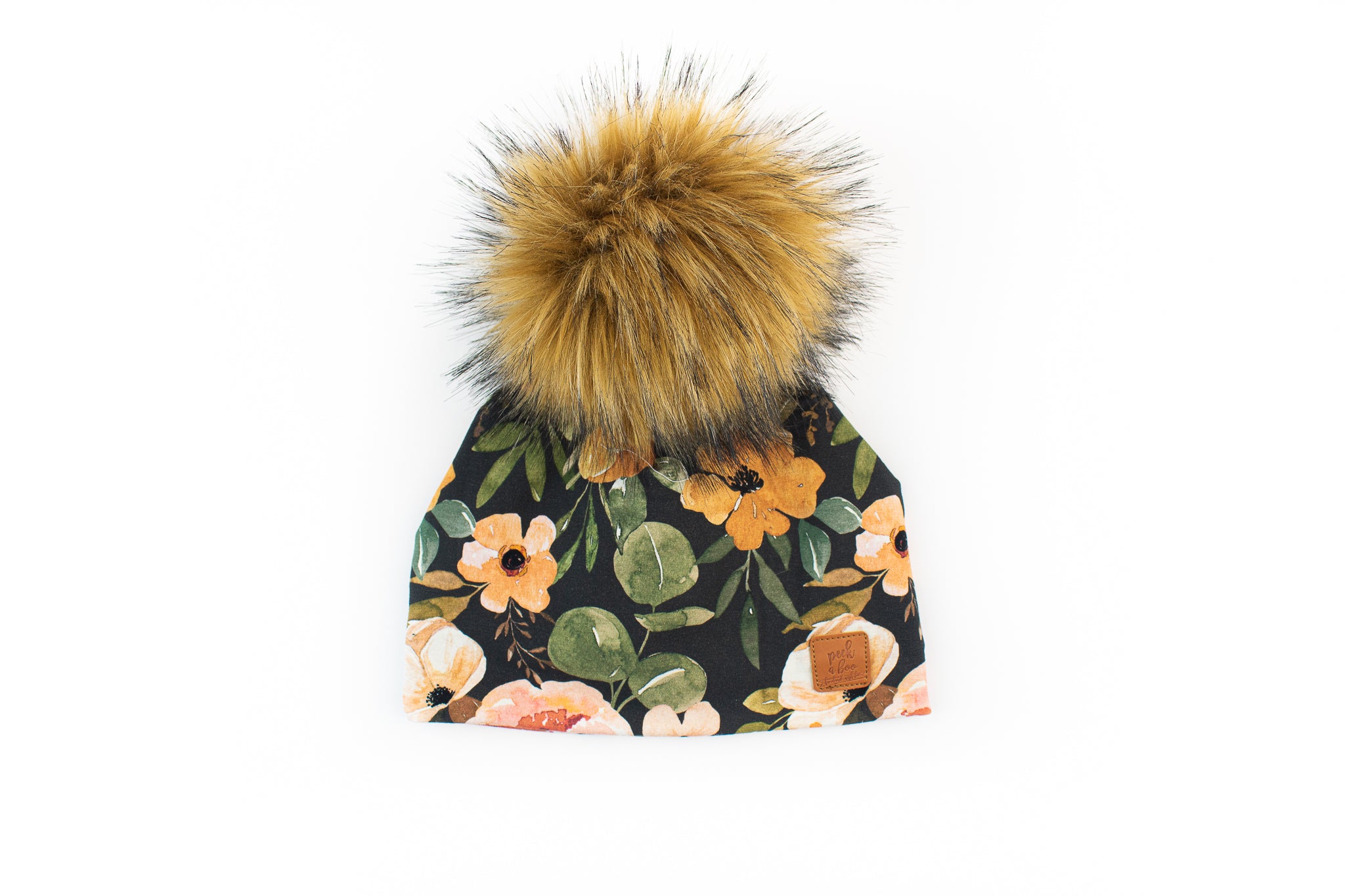 Ambler Kids Toque - Peek-A-Boo - Heather Brown main image 0