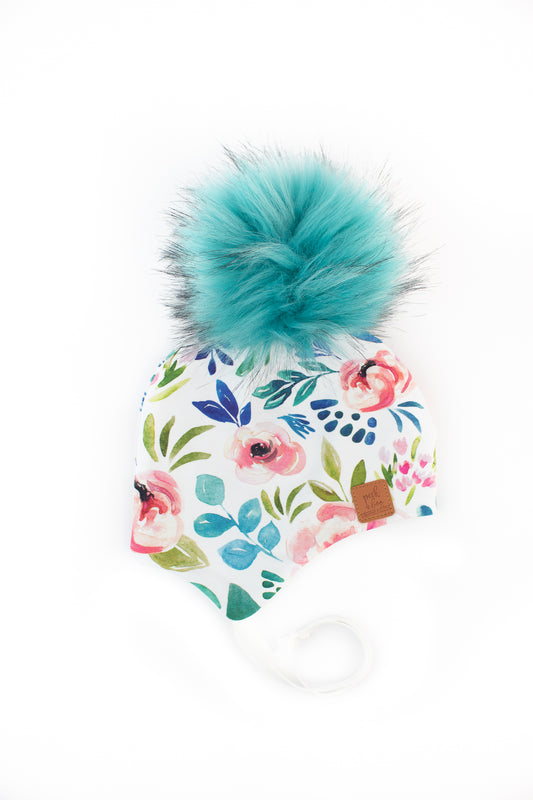 IN STOCK | Ear flaps Colourful flowers
