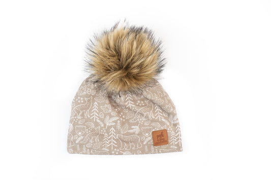 Made to order | 3 Season Toque woodland on beige